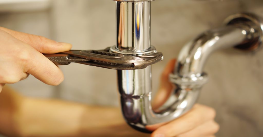 bathroom sink drain pipe leaking at connection