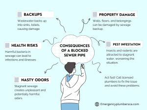 Consequences of a Blocked Sewer Pipe