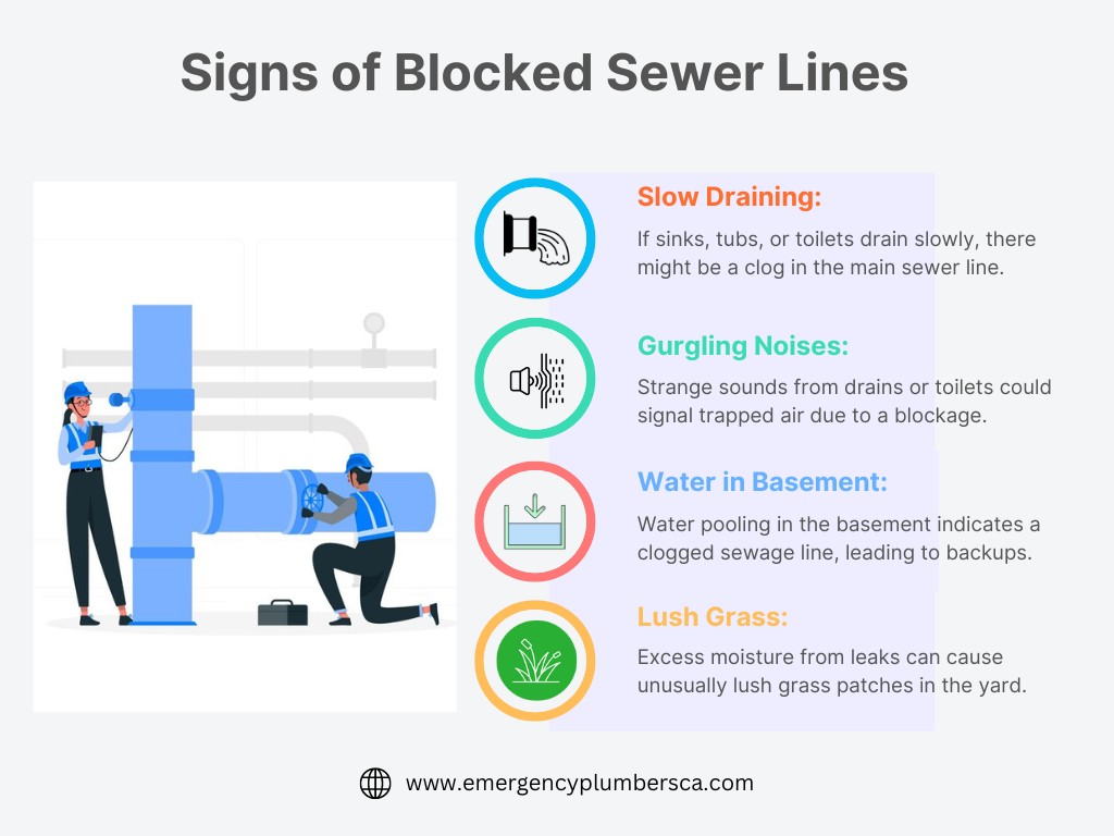 Signs of Blocked Sewer Lines